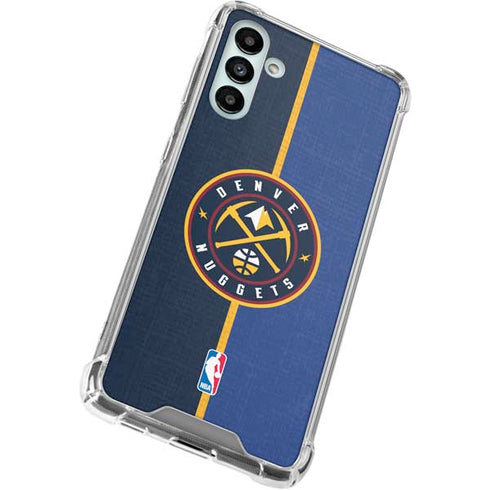 NBA Denver Nuggets Canvas Galaxy A13 5G Clear Case