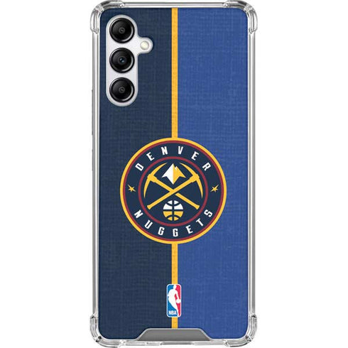 NBA Denver Nuggets Canvas Galaxy A14 5G Clear Case