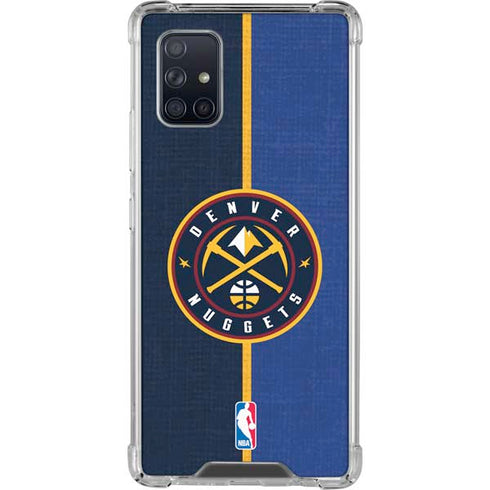NBA Denver Nuggets Canvas Galaxy A71 5G Clear Case
