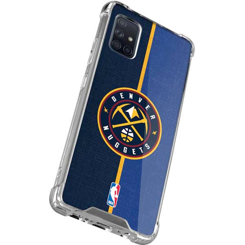 NBA Denver Nuggets Canvas Galaxy A71 5G Clear Case