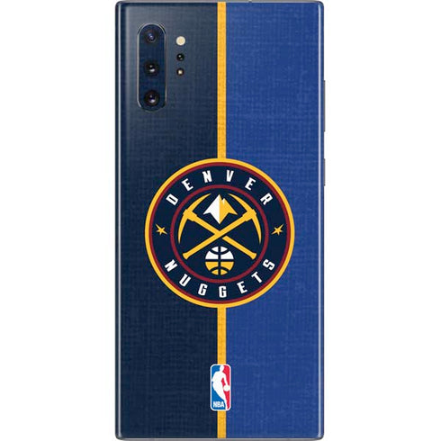 NBA Denver Nuggets Canvas Galaxy Note 10 Plus Skin