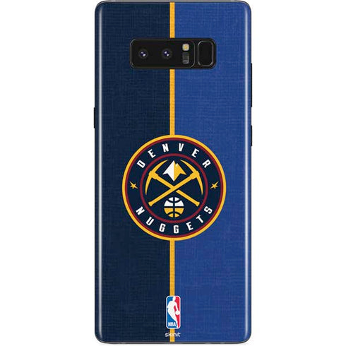 NBA Denver Nuggets Canvas Galaxy Note 8 Skin
