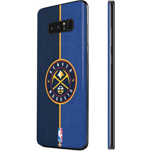 NBA Denver Nuggets Canvas Galaxy Note 8 Skin