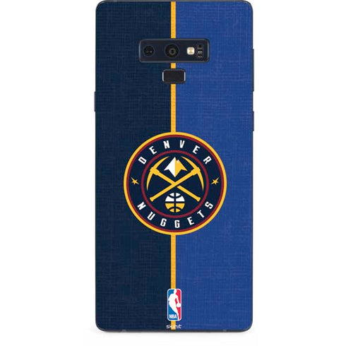 NBA Denver Nuggets Canvas Galaxy Note 9 Skin