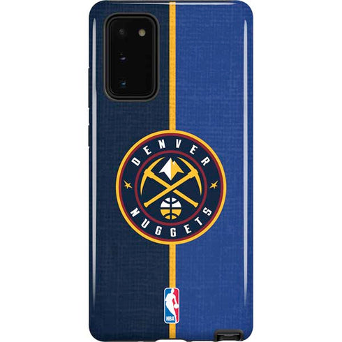 NBA Denver Nuggets Canvas Galaxy Note20 5G Pro Case