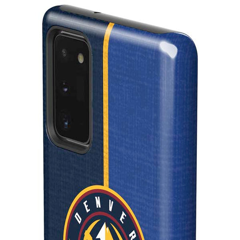 NBA Denver Nuggets Canvas Galaxy Note20 5G Pro Case