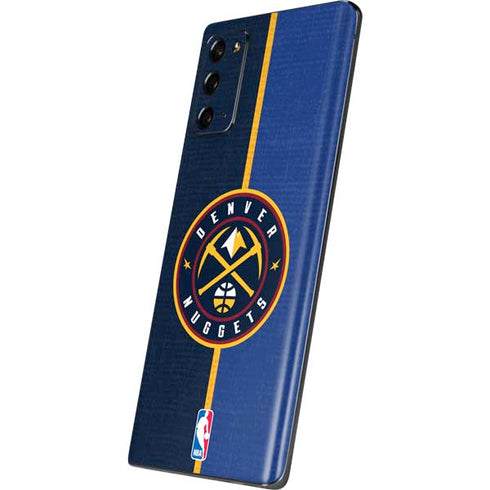 NBA Denver Nuggets Canvas Galaxy Note20 5G Skin