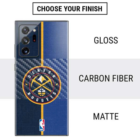 NBA Denver Nuggets Canvas Galaxy Note20 Ultra 5G Skin