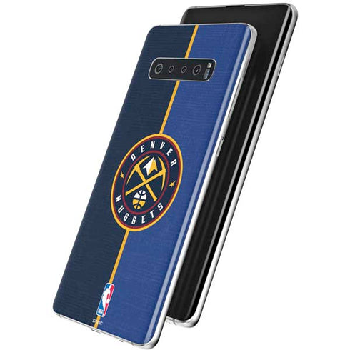 NBA Denver Nuggets Canvas Galaxy S10 Plus Skin