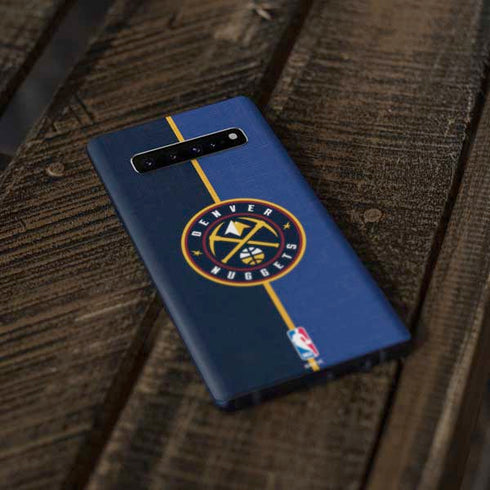 NBA Denver Nuggets Canvas Galaxy S10 Skin