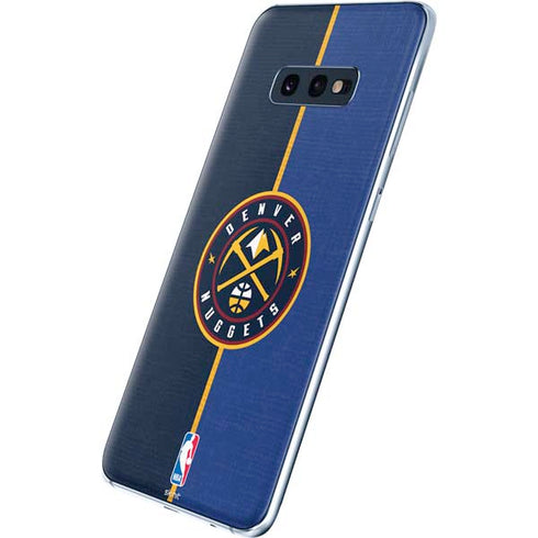 NBA Denver Nuggets Canvas Galaxy S10e Skin