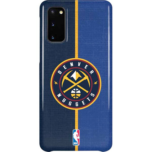 NBA Denver Nuggets Canvas Galaxy S20 Lite Case