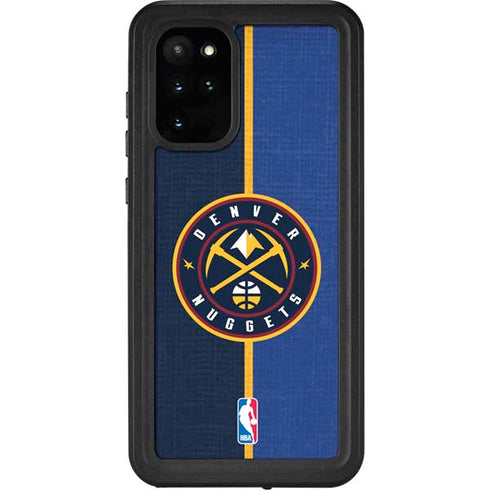 NBA Denver Nuggets Canvas Galaxy S20 Plus Waterproof Case