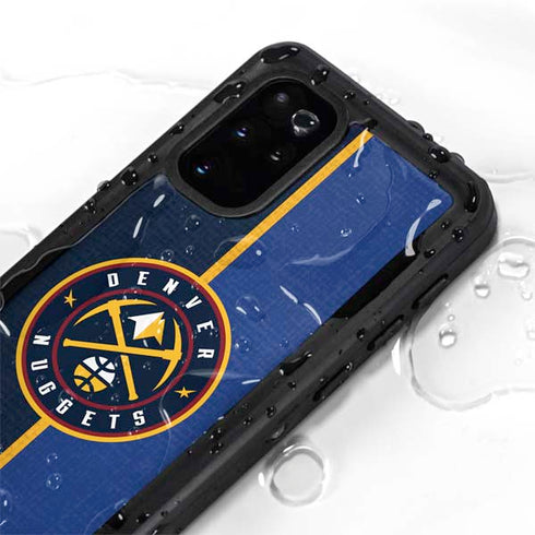 NBA Denver Nuggets Canvas Galaxy S20 Plus Waterproof Case