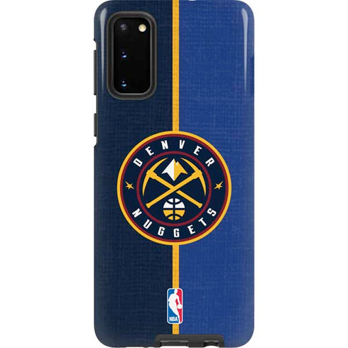 NBA Denver Nuggets Canvas Galaxy S20 Pro Case