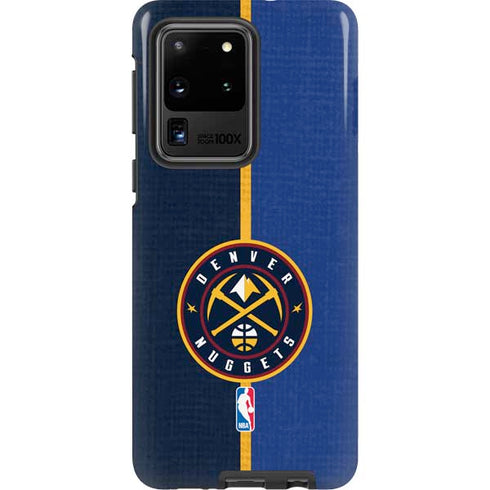 NBA Denver Nuggets Canvas Galaxy S20 Ultra 5G Pro Case