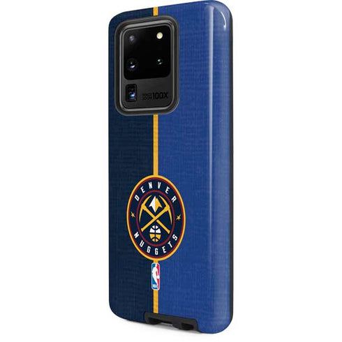 NBA Denver Nuggets Canvas Galaxy S20 Ultra 5G Pro Case