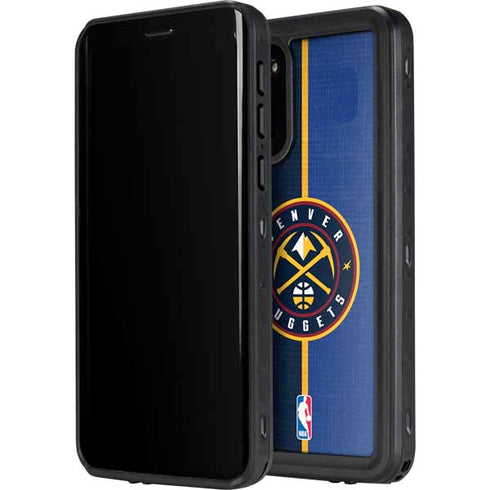 NBA Denver Nuggets Canvas Galaxy S20 Waterproof Case