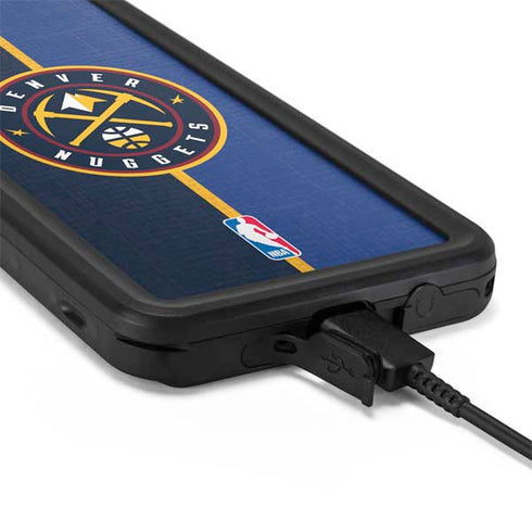 NBA Denver Nuggets Canvas Galaxy S20 Waterproof Case