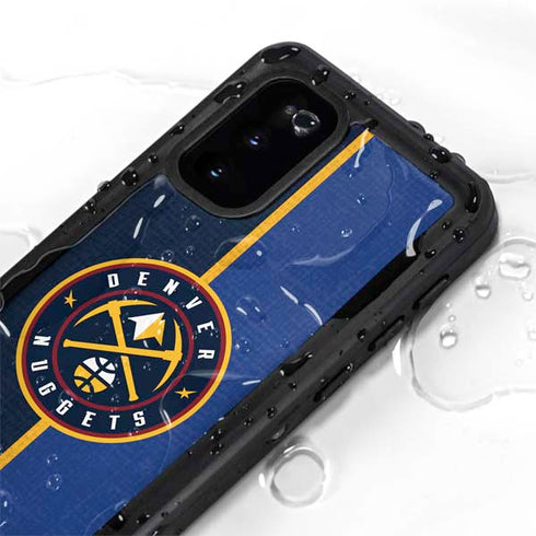 NBA Denver Nuggets Canvas Galaxy S20 Waterproof Case