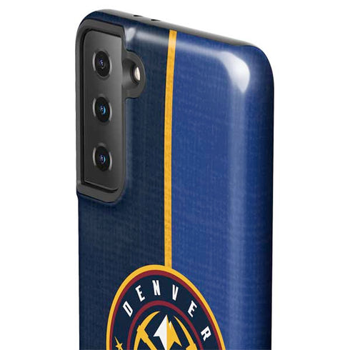 NBA Denver Nuggets Canvas Galaxy S21 Plus 5G Pro Case
