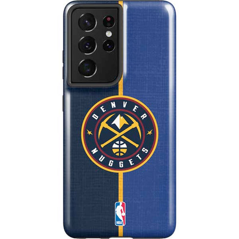 NBA Denver Nuggets Canvas Galaxy S21 Ultra 5G Pro Case