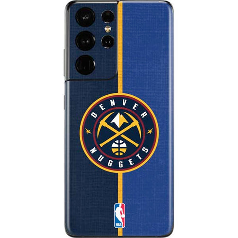 NBA Denver Nuggets Canvas Galaxy S21 Ultra 5G Skin