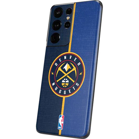 NBA Denver Nuggets Canvas Galaxy S21 Ultra 5G Skin