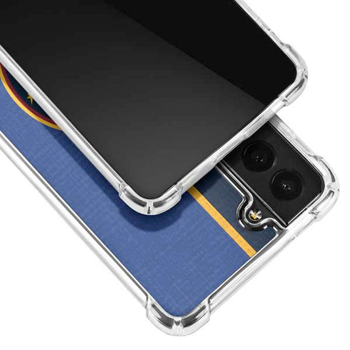 NBA Denver Nuggets Canvas Galaxy S22 Clear Case