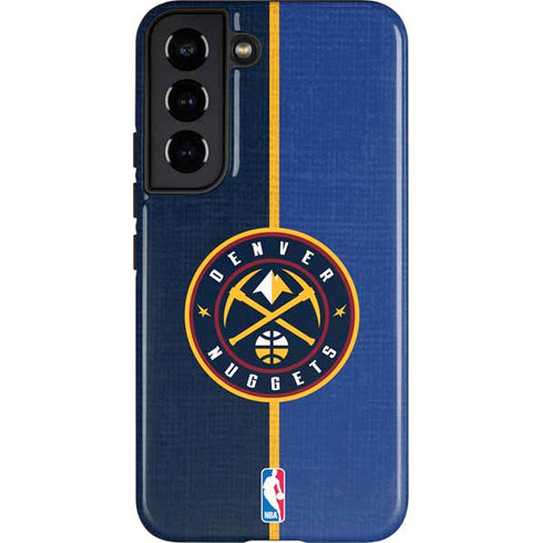 NBA Denver Nuggets Canvas Galaxy S22 Pro Case