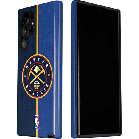 NBA Denver Nuggets Canvas Galaxy S22 Ultra Pro Case