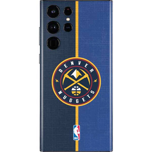 NBA Denver Nuggets Canvas Galaxy S22 Ultra Skin