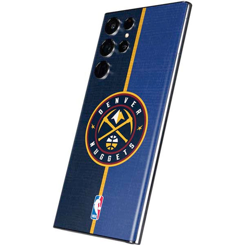 NBA Denver Nuggets Canvas Galaxy S22 Ultra Skin