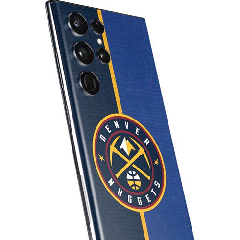 NBA Denver Nuggets Canvas Galaxy S22 Ultra Skin