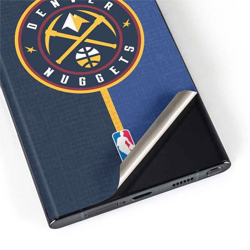 NBA Denver Nuggets Canvas Galaxy S22 Ultra Skin