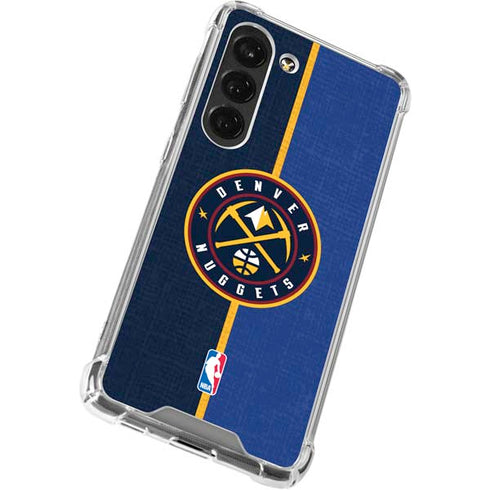 NBA Denver Nuggets Canvas Galaxy S23 Clear Case
