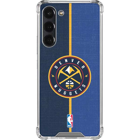 NBA Denver Nuggets Canvas Galaxy S23 Plus Clear Case