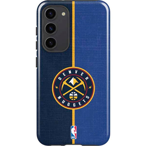 NBA Denver Nuggets Canvas Galaxy S23 Plus Pro Case