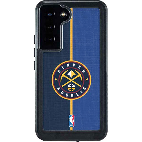 NBA Denver Nuggets Canvas Galaxy S23 Plus Waterproof Case