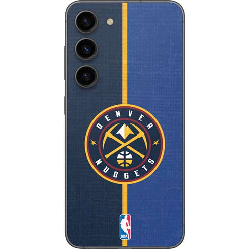 NBA Denver Nuggets Canvas Galaxy S23 Skin