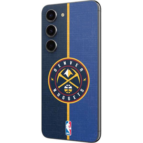 NBA Denver Nuggets Canvas Galaxy S23 Skin