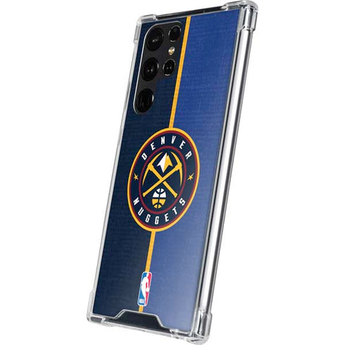 NBA Denver Nuggets Canvas Galaxy S24 Ultra Clear Case