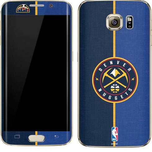 NBA Denver Nuggets Canvas Galaxy S7 Edge Skin