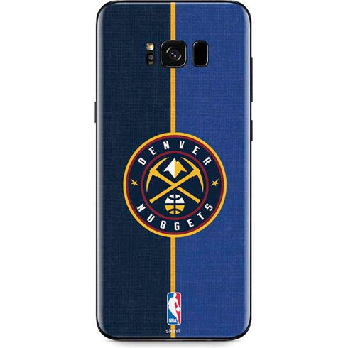 NBA Denver Nuggets Canvas Galaxy S8 Plus Skin