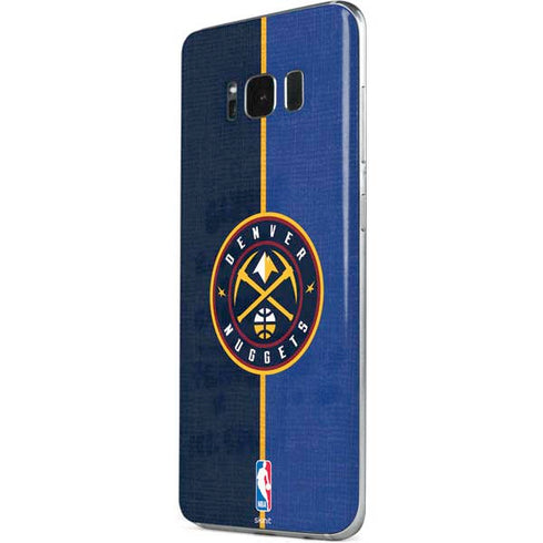 NBA Denver Nuggets Canvas Galaxy S8 Plus Skin