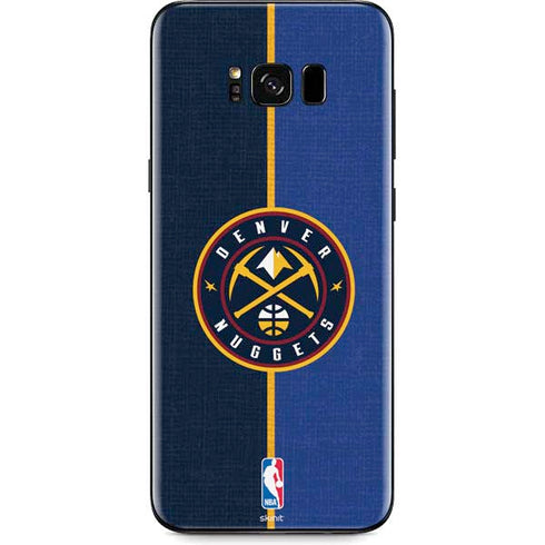 NBA Denver Nuggets Canvas Galaxy S8 Skin