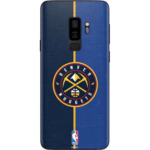 NBA Denver Nuggets Canvas Galaxy S9 Plus Skin