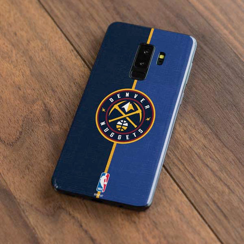 NBA Denver Nuggets Canvas Galaxy S9 Plus Skin