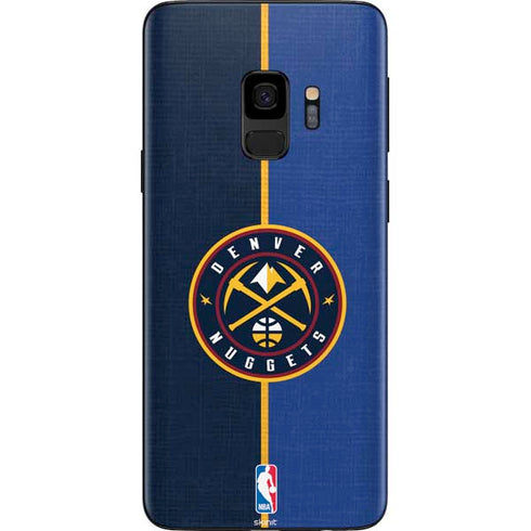 NBA Denver Nuggets Canvas Galaxy S9 Skin