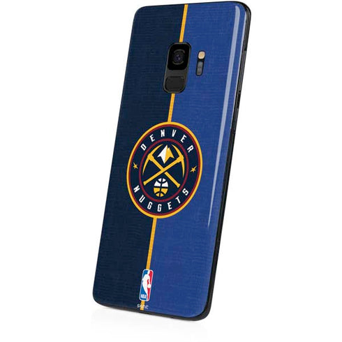 NBA Denver Nuggets Canvas Galaxy S9 Skin